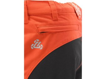 Штани робочі 4-WAY стреч SERWAL оранжево-чорні YATO розм S/ 80-86см, ріст- 166-176см, 11 кишень [10]