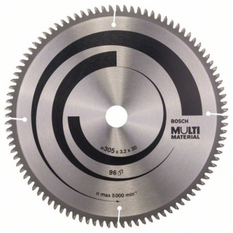 Пиляльний диск Bosch Multi Material (305x30x96T) (2608640453)