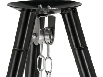 Гриль і казанок 6 л підвісні на тринозі LUND, 150х 54 см, решітка Ø= 49 см [1]