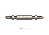 YATO Насадка викруткова двостороння YATO : Philips РН2 - PH2, L= 65 мм. 10 (Уп/Шт.)  | YT-04812