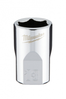 MILWAUKEE Головка хромована метрична 3/8'', 13мм | 4932478343
