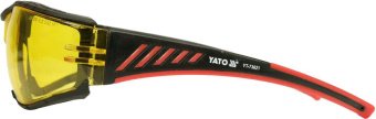 YATO Окуляри захисні YATO відкриті, жовті, з оправою  | YT-73621