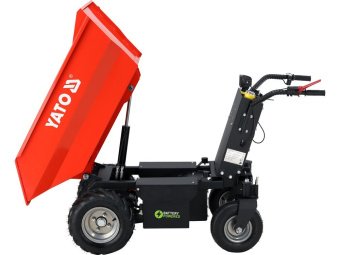 Самоскид-міні YATO P= 1 кВт, від акумул. свинц-кисл- 48 В, 32 АГод  вантажопід- 500 кг, швидк.- 5,3