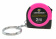 DEMASS Рулетка измерительная Compress mini, 2мx13мм, розовая