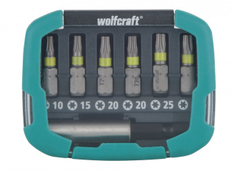Wolfcraft коробка с насадками из 7 частей  // 2979000