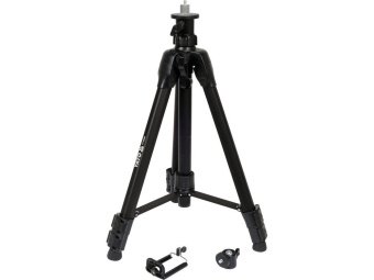 Штатив тринога YATO телескоп (3 секціі) різьб кріпле 1/4" 20UNC і 5/8" 18UNF, H= 51-120 cм. з алюмін