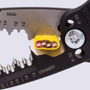 KNIPEX Многофункциональные клещи с пружиной для электромонтажных работ 13 72 8 | 13 72 8