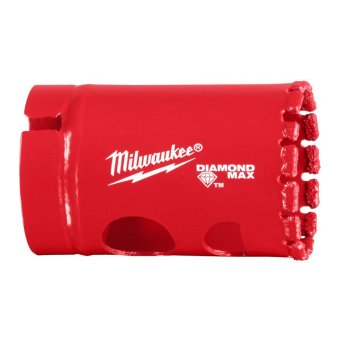 MILWAUKEE Коронка алмазна Diamond Plus/Max, діаметр 32мм (5/8''х18) (свердління з водою)