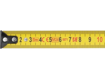 Рулетка вимірювальна зі зчитувальним вічком YATO L= 5 м x 19 мм,