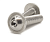 Винт нержавеющий с полукруглой головкой с прессшайбой и внутренним шестигранником ISO 7380-2 M 5x80 