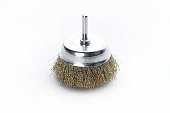 Щётка чаша латуневая проволока 65мм (дрель) APRO