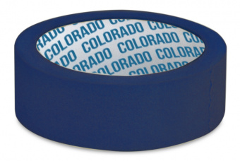 10-076 Стрічка малярська 25 мм х 20 м, синя, Colorado | Colorado