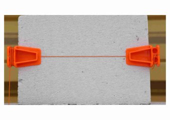 VOREL Тримачі кутові мулярські з трасовочним шнуром l= 18 м, 2 шт  | 17430