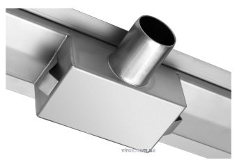 FALA Трап підлоговий для душу з нержавіючої сталі "MADEIRA" ; 70х 7х 5,2 см  | 75364