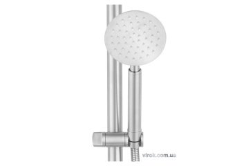 FALA Душовий комплект STEELY 1 : 2 функції, регульована висота 96- 126 см  | 75662