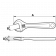 BAHCO 9031 Ключ разводной облегченный со шкалой; захват 38 мм; закаленный; ERGO.