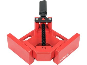 Лещата кутові 90° YATO 150х 150 мм, h= 55 мм, розвід губок- 70 мм [20]