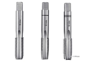 YATO Мітчик YATO М4 х 0.7 мм, HSS М2, l= 45 мм, 3 шт  | YT-2931