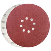 Коло абразивне з отворами, 225 мм, 50 шт., № 180 Spitce | 18-424