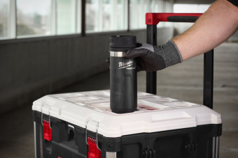 MILWAUKEE Термочашка PACKOUT Sip Lid, 532мл черная | 4932493474