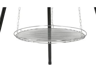 Гриль і казанок 6 л підвісні на тринозі LUND, 150х 54 см, решітка Ø= 49 см [1]