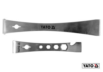 YATO Скребки з нержавіючої сталі L-подібні YATO: 235 х40 х40 мм і 170 х 32 х 25 мм, t= 2.5 мм, 2 шт 