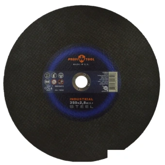 Круг отрезной по металлу PROFITOOL INDUSTRIAL 350х2.8х25.4 мм, EA36S-BF, F41, 4400 об/мин