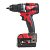 MILWAUKEE Дрель-шуруповерт аккумуляторная M18 CBLDD-502C крут.мом.60Нм +з/у+аккумулятор | 4933464556