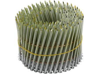 Цвяхи барабанні до пневматичного пістолета YT-09214 VOREL: L=90мм, Ø=2.8мм, кут 15-16˚, 3000шт [1]