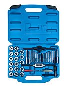 KING TONY Набор метчиков и плашек метрических 39 предметов M3-M12 | 12939MQ1