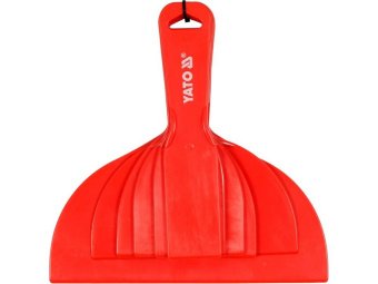 Шпателі пластикові еластичні YATO b= 40, 50, 80, 100, 150, 200 мм, l= 180 і 205 мм, 6 шт [6/24]