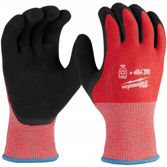 MILWAUKEE Рукавиціз опором порізам 2 рівня, зимові, 8/M | 4932480602
