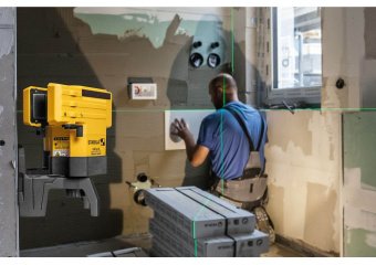 STABILA Нівелір лазерний LAX 50 G верт. і гориз. ліній зелений ; l=30 м | 19110