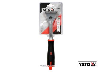 YATO Цикля-скребок з металевим корпусом і гумов. ручкою YATO: лезо- 52мм, l=260мм +викр. насадка PH2