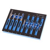 KING TONY Набор для демонтажа клемм электропроводки в ложементе | 9DT11E