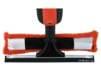 LUND Швабра 2-стороння з розпилювачем : з 2 мікрофібрами, платф- 41х13см, ємність-350мл, l=118см  | 