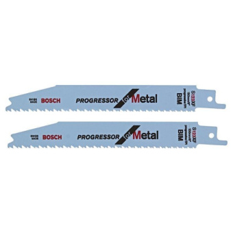 Пиляльне полотно сабельне Bosch S 123XF (8-14TPI, 2 шт.) (2608654401)