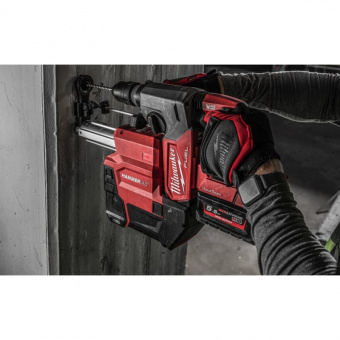 MILWAUKEE Перфоратор аккумуляторный SDS-Plus с системой пылеудаления M18 ONE FHX DEL-552C FUEL (Li-I