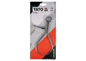 YATO Кронциркуль для зовнішніх вимірів YATO : l= 150 мм, з гвинтовим фіксатор і на пружині  | YT-721