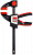 BESSEY Струбцина двуручная EZS 150х80 мм, Разжимы 360 мм, усилие до 2000 Н, 2-х компонентная ручка.