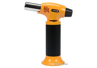 VOREL Пальник газовий з п`єзозапалом; ємність- 10 г, макс. t=1300°C, P=0,22 кВт  | 73420