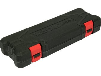 Мітчики різьбові для гнізд "свічок" запалювання YATO M8- М18, l= 80-260 мм, 7 елем. [10]