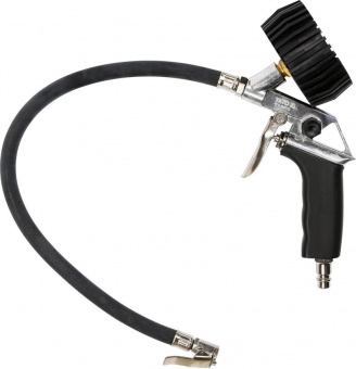 YATO Пістолет для накачування шин YATO з манометром P ≤ 0.8 MPa, з'єднання Ø= 1/4"  | YT-2370