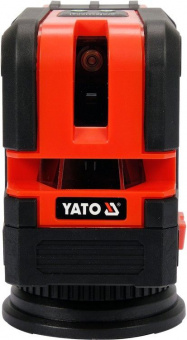 YATO Нівелір лазерний самонівелюючий YATO : точність- ±3 мм/ 10 м, верт./гориз. промені  | YT-30434