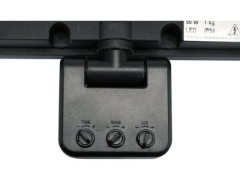 Прожектор з SMD-діодним випромінювачем і датчиком руху YATO : 50 Вт, 230 В, 4750 лм, 75 діодів [8]