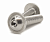 Винт нержавеющий с полукруглой головкой с прессшайбой и внутренним шестигранником ISO 7380-2 M12x 65