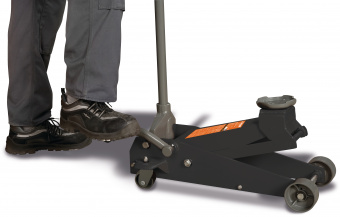 UNICRAFT Домкрат подкатной 3 Тонн (145-500мм) с педалью SRWH 3000 QL | 6201103