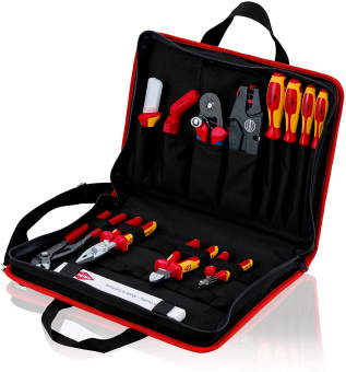 KNIPEX Compact Electro чемодан инструментальный для электрики | 00 21 11