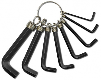 49-101 Набір ключів імбусових, 10 шт., (1, 5–10 мм) | Technics