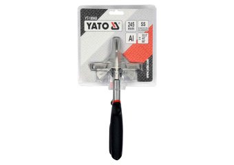 YATO Ножиці для пластику, гуми, вінілу YATO : L= 245 мм, для різання під кутом 22.5° і 45°, CrV  | Y